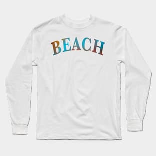 Beach Long Sleeve T-Shirt